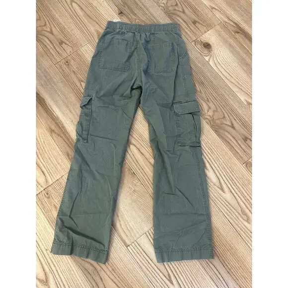 Abercrombie & Fitch Cargo Pants Womens Size 24/00 Green - Picture 4 of 5